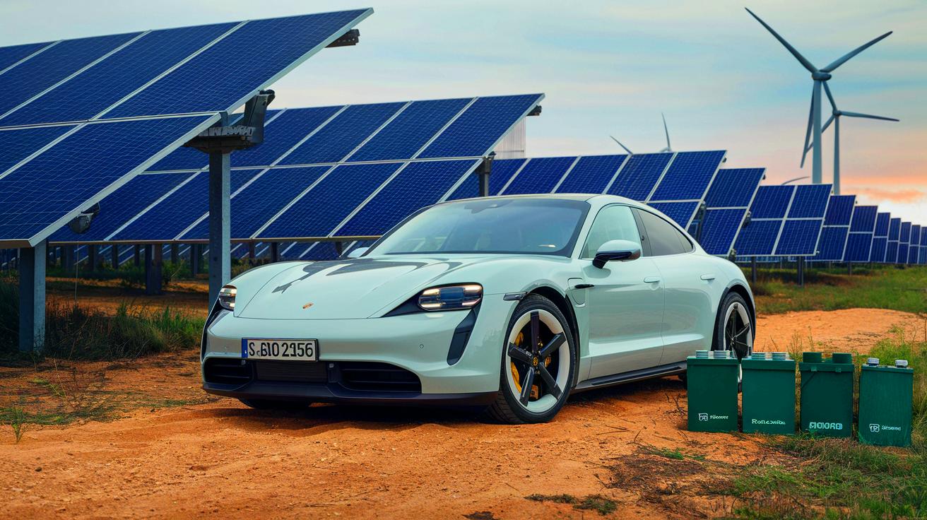 Porsche Transforms Old Batteries into Green Energy Sources