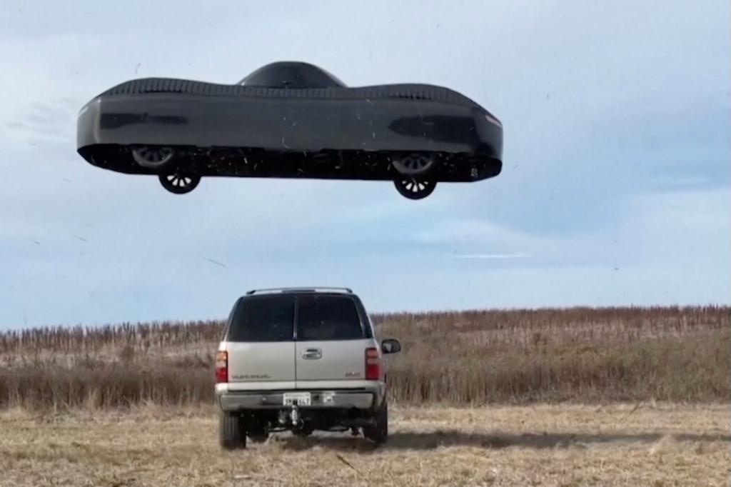 "Flying Car Makes History with Vertical Liftoff"