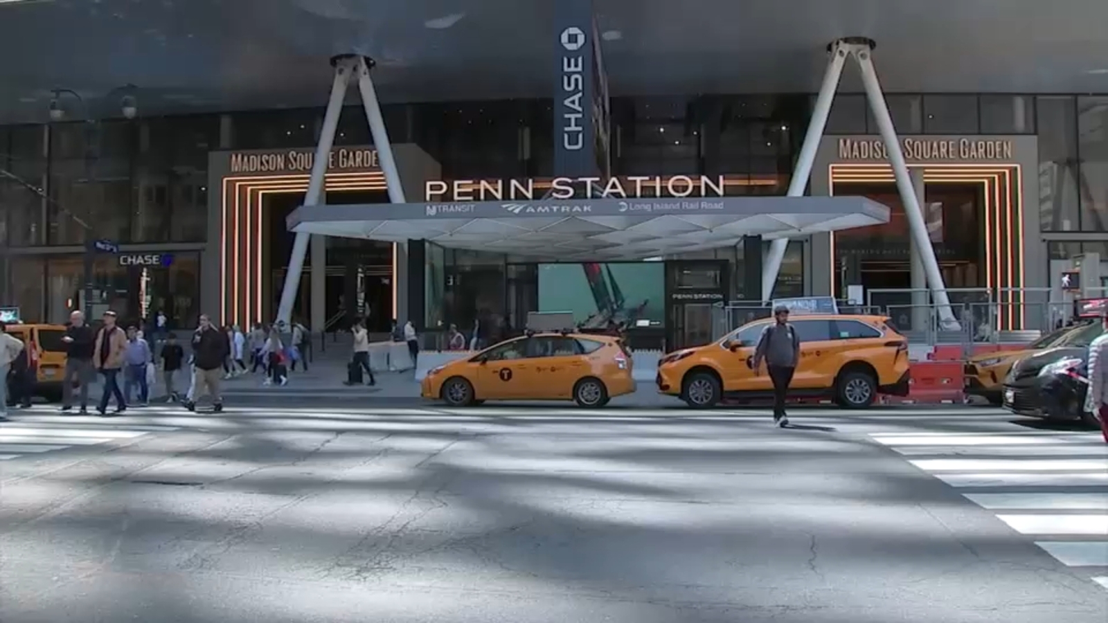 "Trump Takes Over Penn Station, Hochul Praises Win"